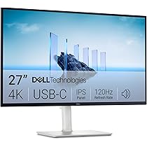 Dell 27 Plus USB-C Monitor - S2725QC, 4K UHD (3840x2160), 120Hz
